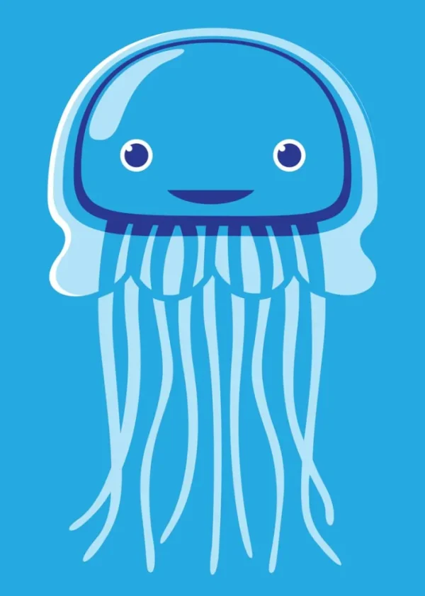 DYR Postcard Blue VANDMAND