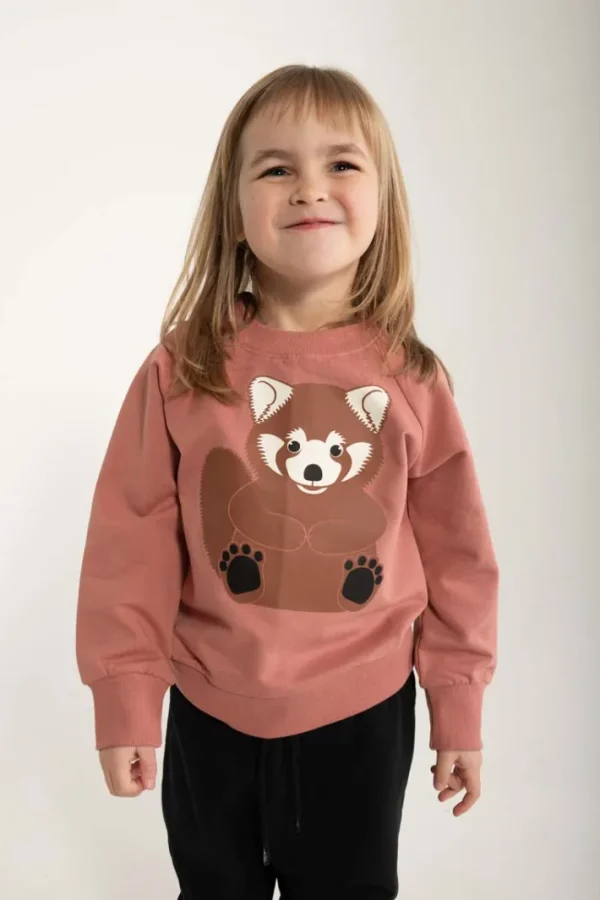 Dyrbellow Sweat Antique Rose ROED PANDA