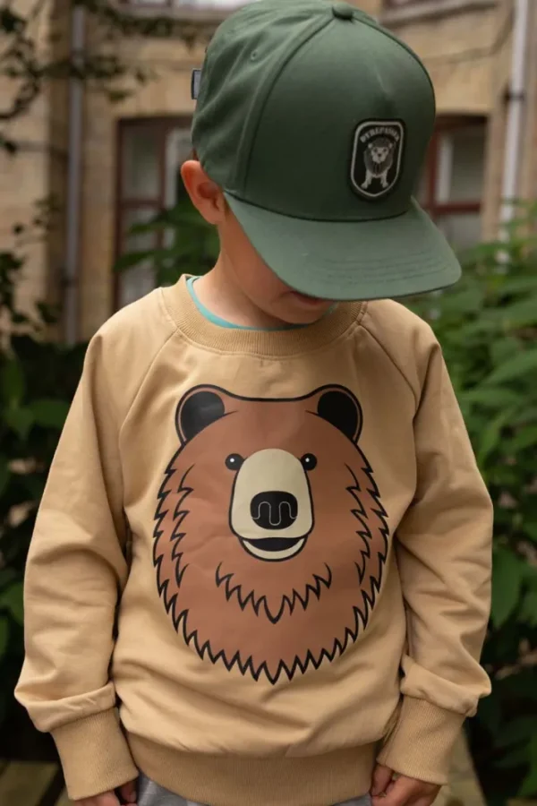 Dyrbellow Sweat Beige BRUN BJOERN