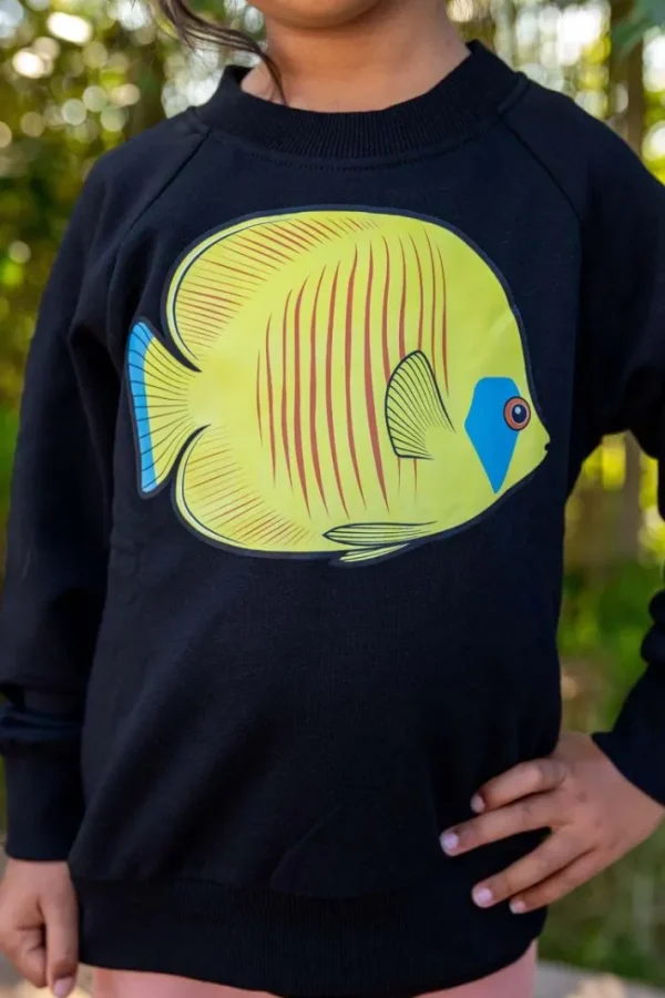 Dyrbellow Sweat Black FANEFISK