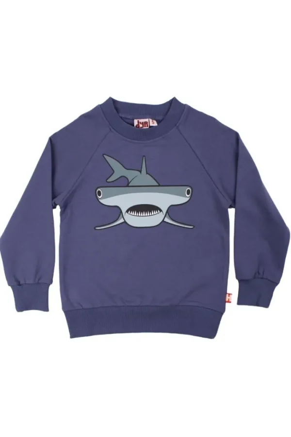 Dyrbellow Sweat Grey Marine HAMMERHAJ