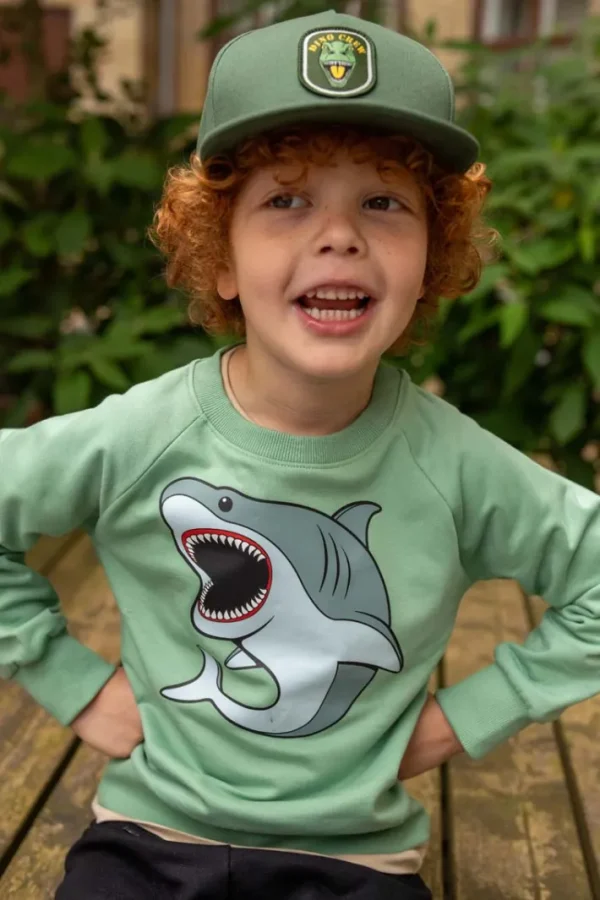 Dyrbellow Sweat Herb Green HVIDHAJ