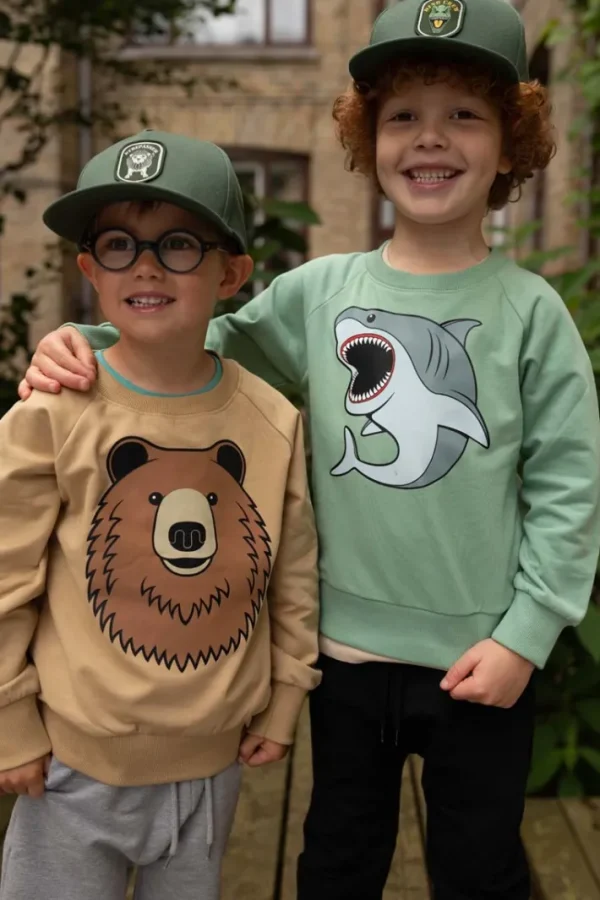 Dyrbellow Sweat Herb Green HVIDHAJ