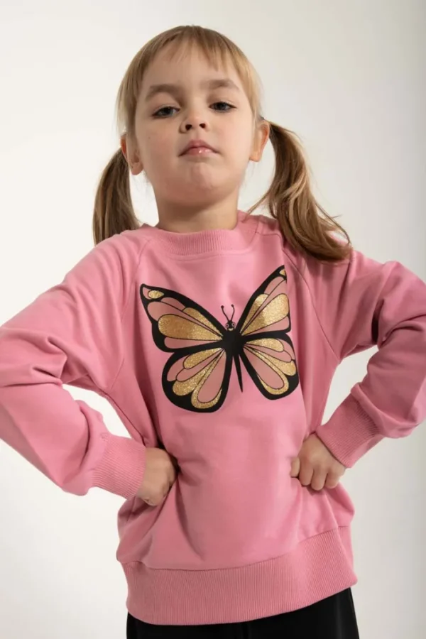 Dyrbellow Sweat NOOS Old rose SOMMERFUGL