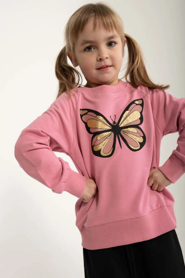 dyrbellow_sweat_noos_old__2.webp Dyrbellow Sweat NOOS Old rose SOMMERFUGL