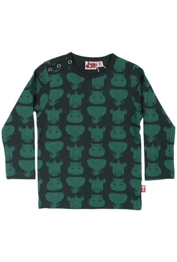 Dyrcritter Baby T Black Green TYKHUDER AOP