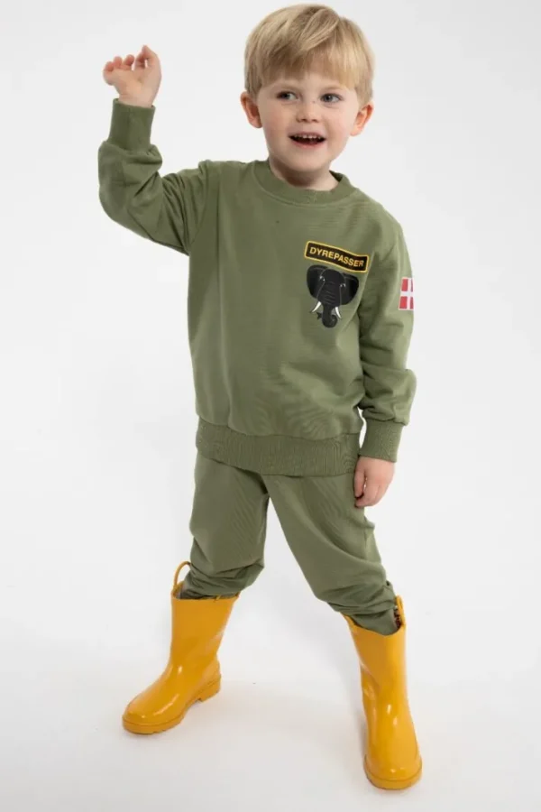 Dyrepasser Sweat Sage ELEFANT