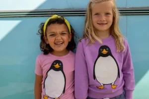 Dyrgrowl T Chilled Pink PINGVIN