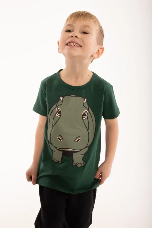 Dyrgrowl T Din Ven Dark Khaki FLODHEST