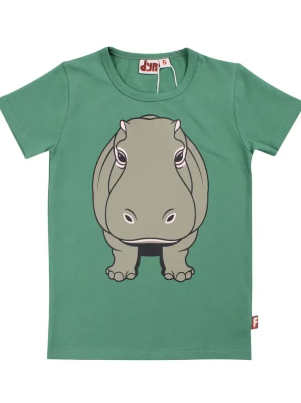 Dyrgrowl T Fatique Green FLODHEST DIN VEN