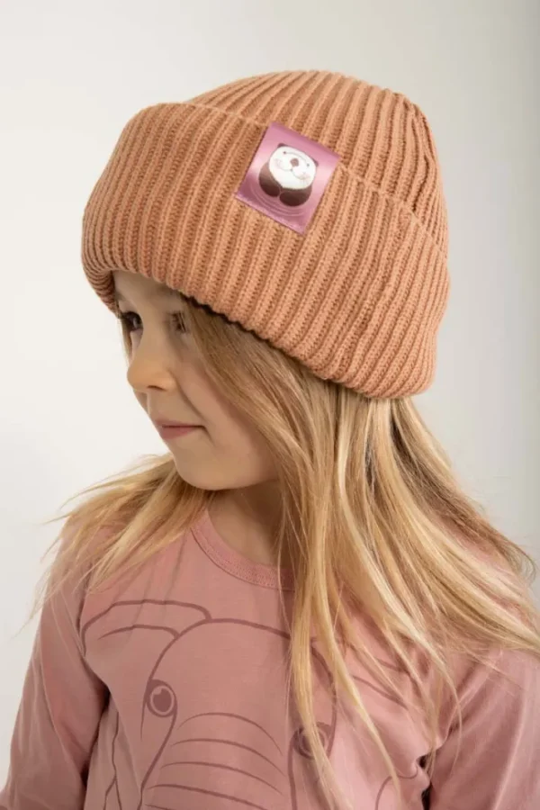 Dyrland Cotton Beanie Antique Rose