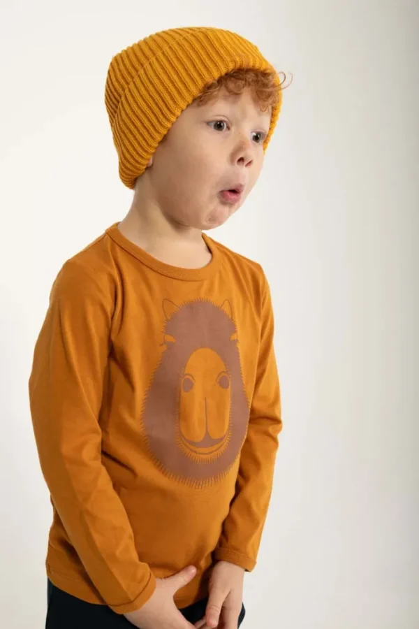 Dyrland Cotton Beanie Golden Honey