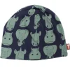 Dyrloeve Beanie Dark Navy/Grey Moss TYKHUDER (REVERSIBLE)
