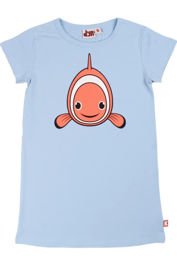 Dyrloud Dress Pastel Blue KLOVNEFISK