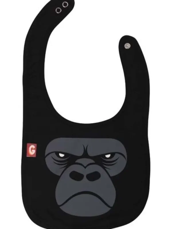 Dyrmunchie Bib Black ZOOMGORILLA