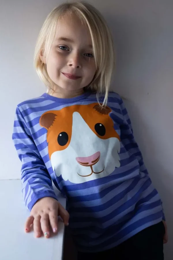 Dyrroar T AOP/STRIB Cold Purple/Ice Viola MARSVIN