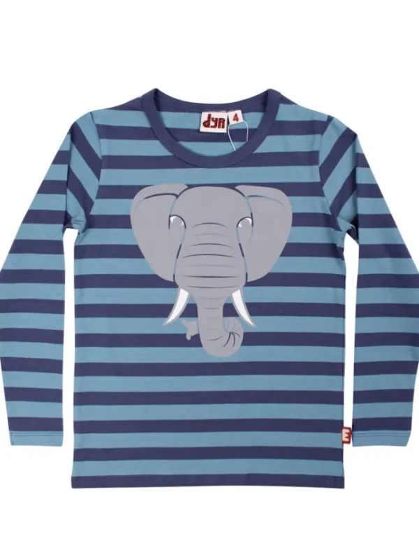 Dyrroar T AOP/STRIB Grey Marine/Porcelaine ELEFANT