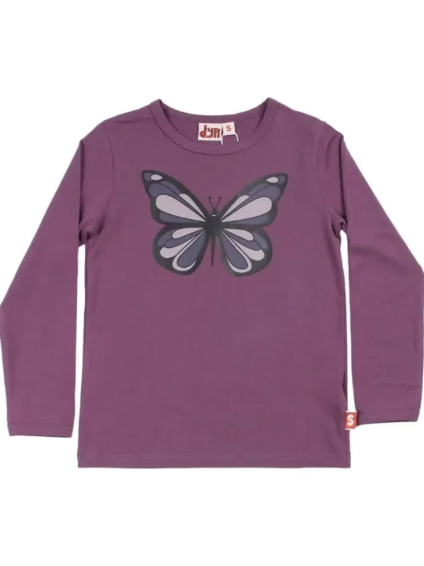 Dyrroar T Grey Mauve SOMMERFUGL