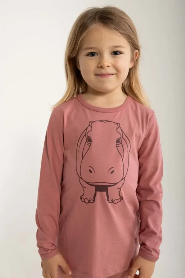 Dyrshedding T Antique Rose OUTLINE FLODHEST