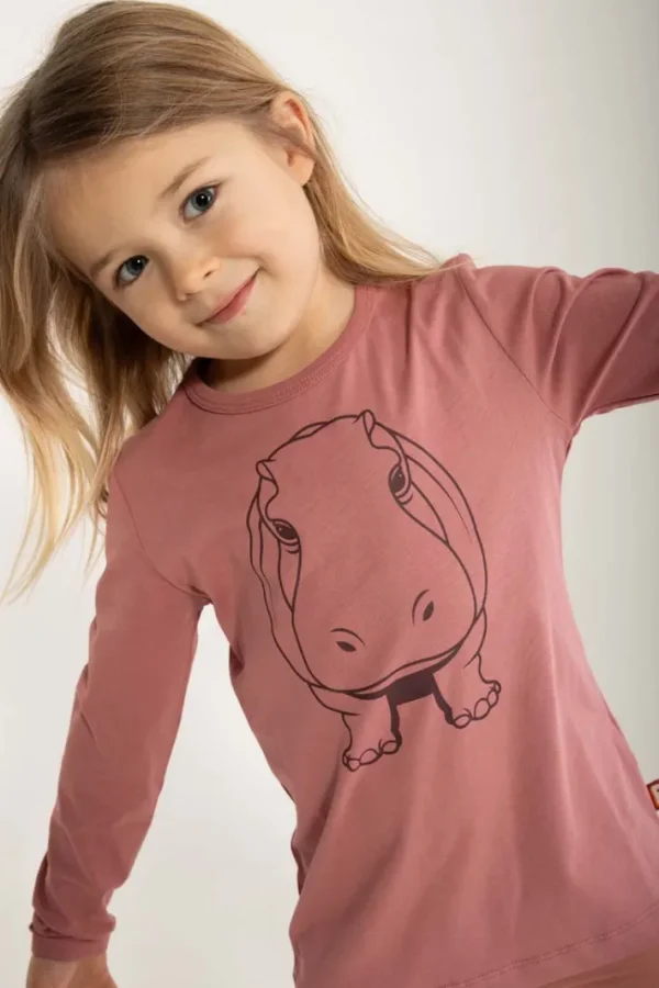 Dyrshedding T Antique Rose OUTLINE FLODHEST