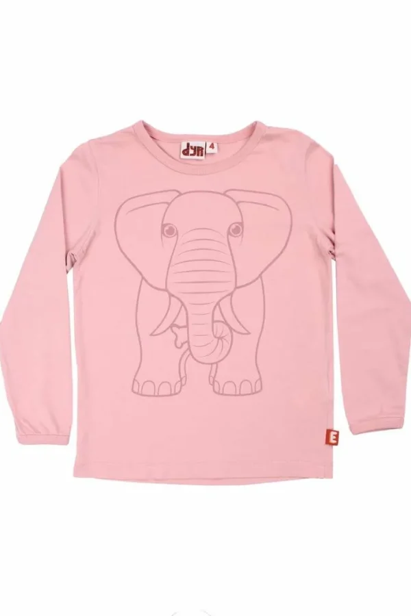 Dyrshedding T Soft Rose OUTLINE ELEFANT