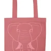 Dyrshopper Soft Pink ELEFANT OUTLINE