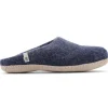 Egos Copenhagen Wool Slipper Blue