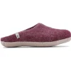 Egos Copenhagen Wool Slipper Bordeaux