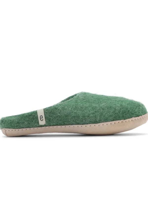 Egos Copenhagen Wool Slipper Green