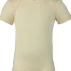 Engel Wool Natur Baby Body SS GOTS Nature