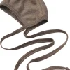 Engel Wool Natur Baby Bonnet GOTS Walnut