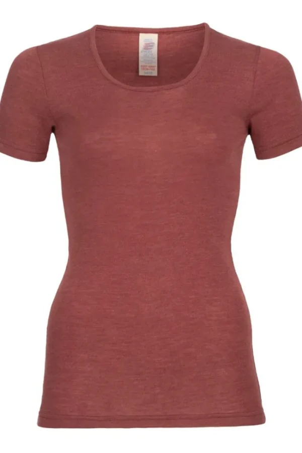 Engel Wool Natur Ladies Shirt SS Copper