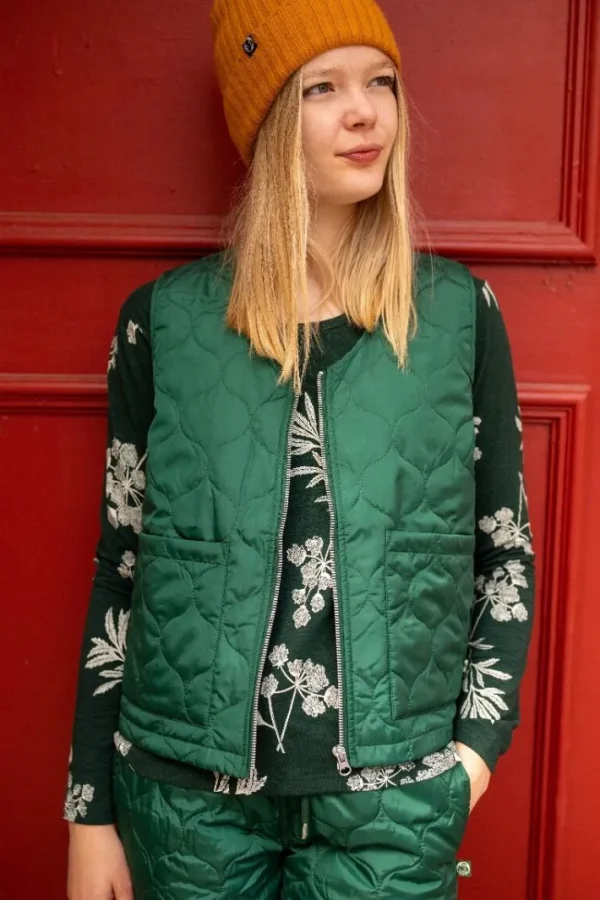 ESS - Anholt Midlayer Thermo Vest Dark Khaki