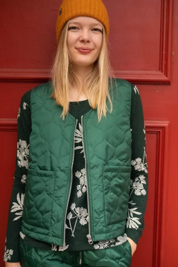 ESS - Anholt Midlayer Thermo Vest Dark Khaki