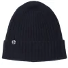 ESS - Cashmere Rib Beanie Navy