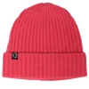 ESS - Cashmere Rib Beanie Electric Coral