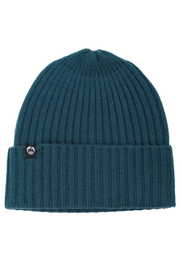 ESS - Cashmere Rib Beanie Forest