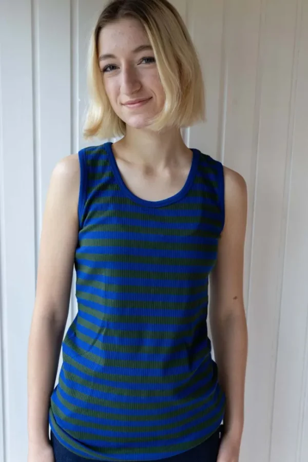 ESS - Danallinge Top Deep Blue/Deep Forest