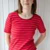ESS - Danefriend Tee Rouge/Power Pink
