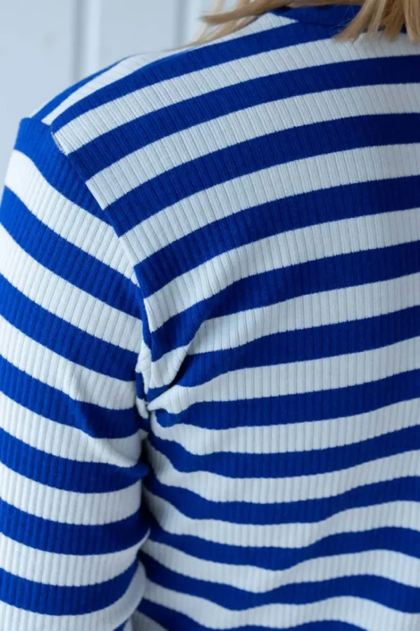 ESS - Danepartner LS Deep BLue/Chalk