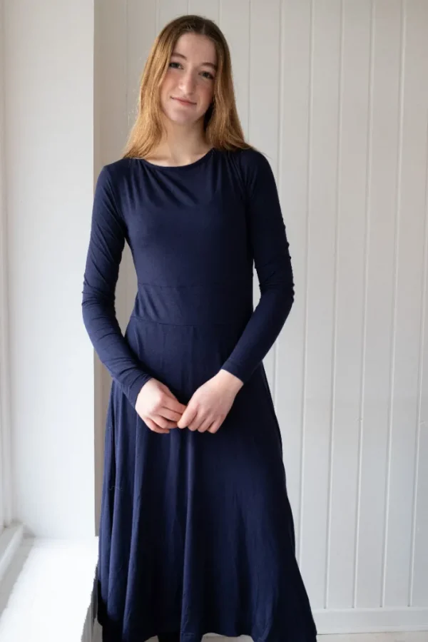 ESS - Danesigrid Wool Dress Dk Navy