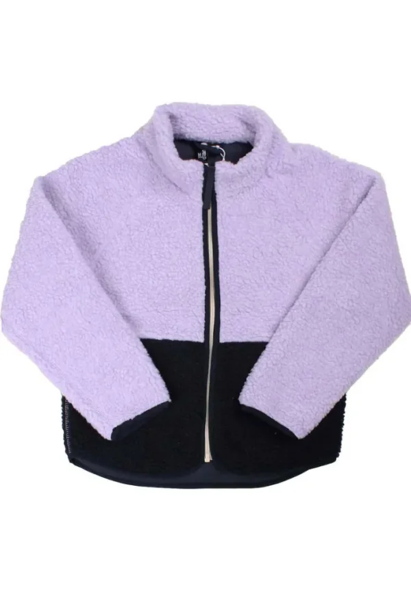 ESS - Danetalent Fleece Jacket Light Viola/Dk Navy