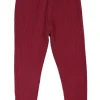 ESS - Danewarm Fleece Leggings Bordeaux