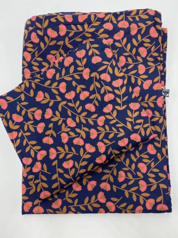 ESS - ORGANIC Danebedlinen Baby Navy FLEURIE