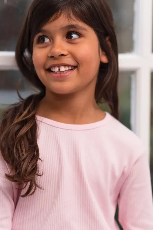 ESS - ORGANIC Danelemonade LS Baby pink