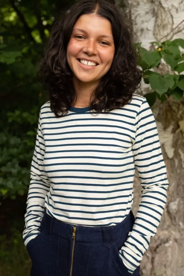 ESS - ORGANIC Danemakker LS Dark Navy/Chalk