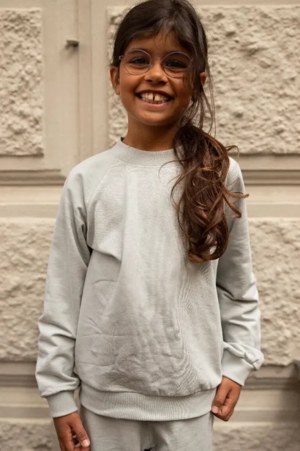 ESS - ORGANIC Danemineral Sweater Light Grey