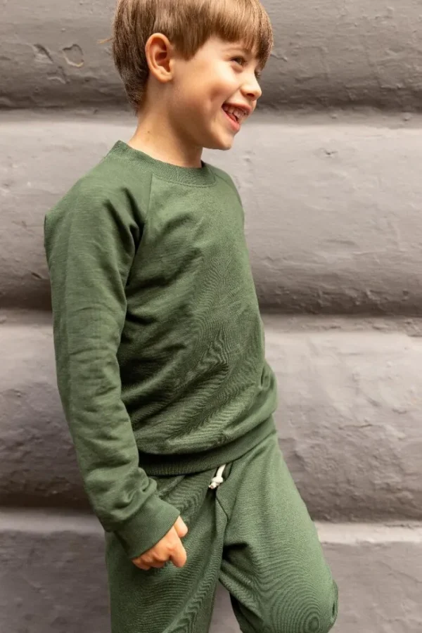 ESS - ORGANIC Danemineral Sweater Army