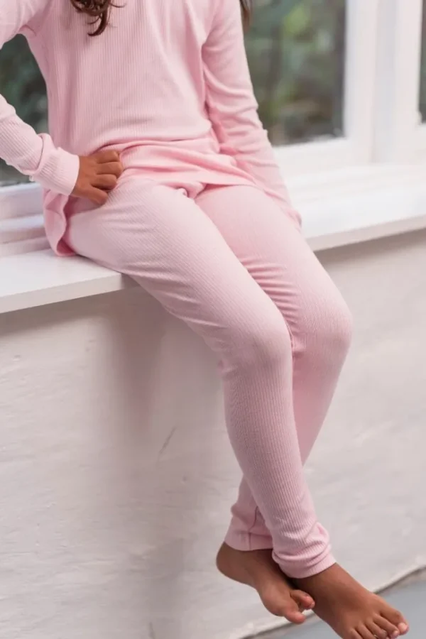 ESS - ORGANIC Danesirup Leggings Baby pink