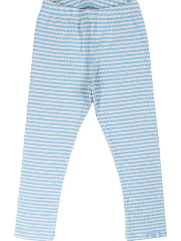 ESS - ORGANIC Danesirup Leggings Baby blue/Chalk